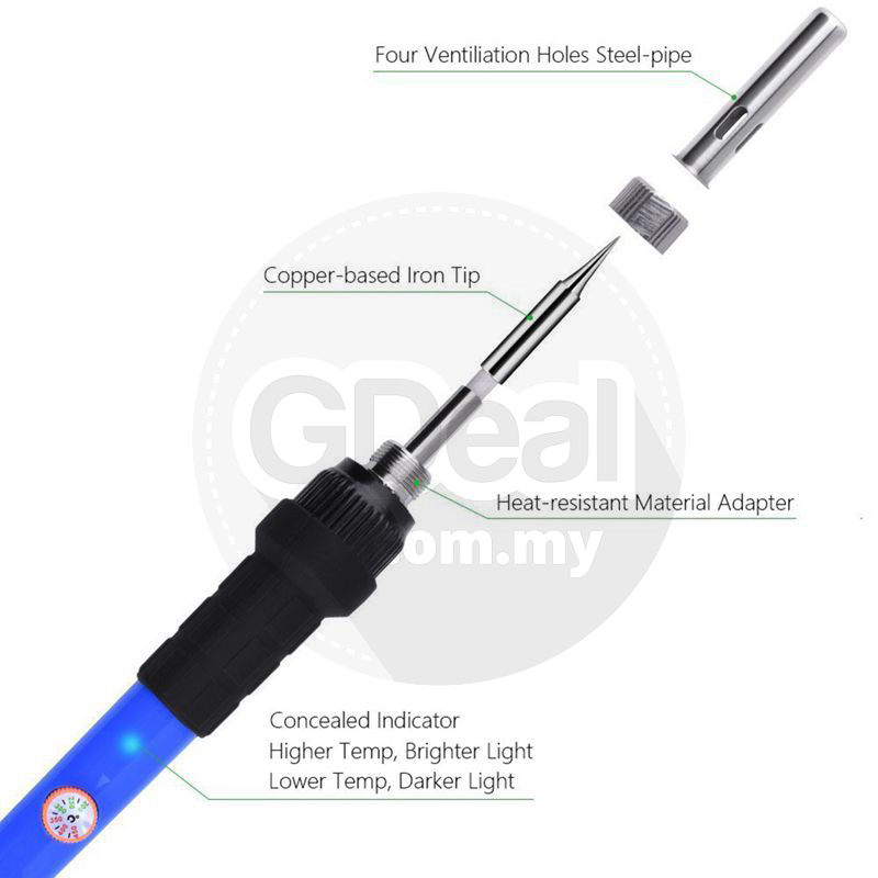 Temperature 60W Tools Electric Repair Soldering Iron European Standard