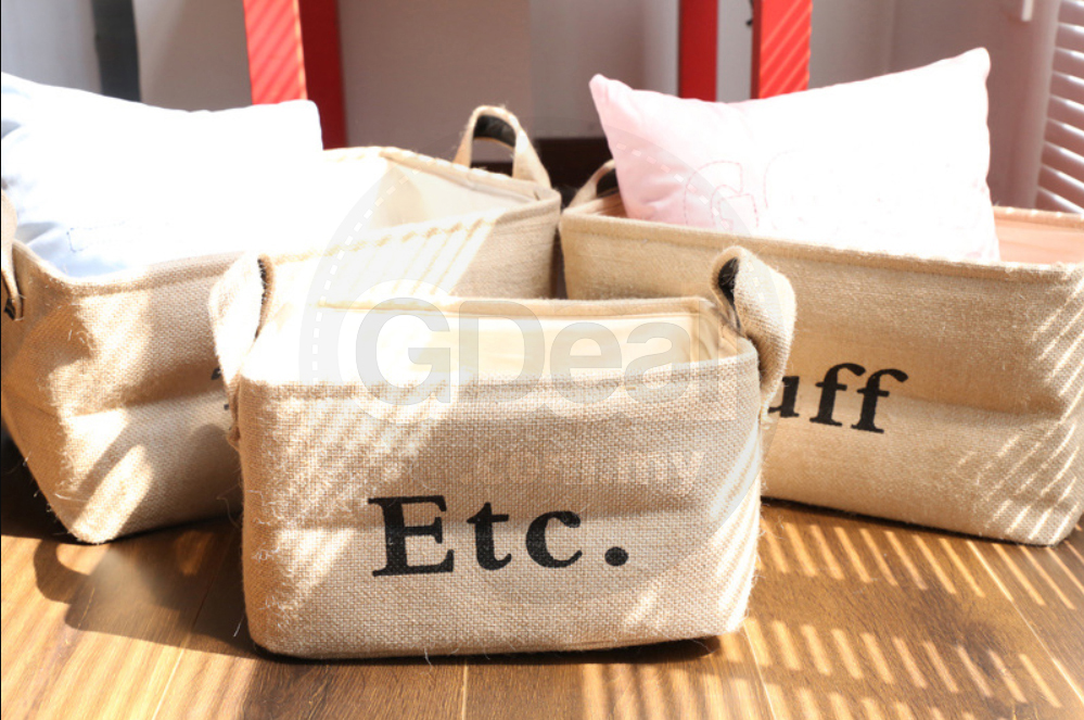3 Pcs Laundry Basket Cloth Storage Box