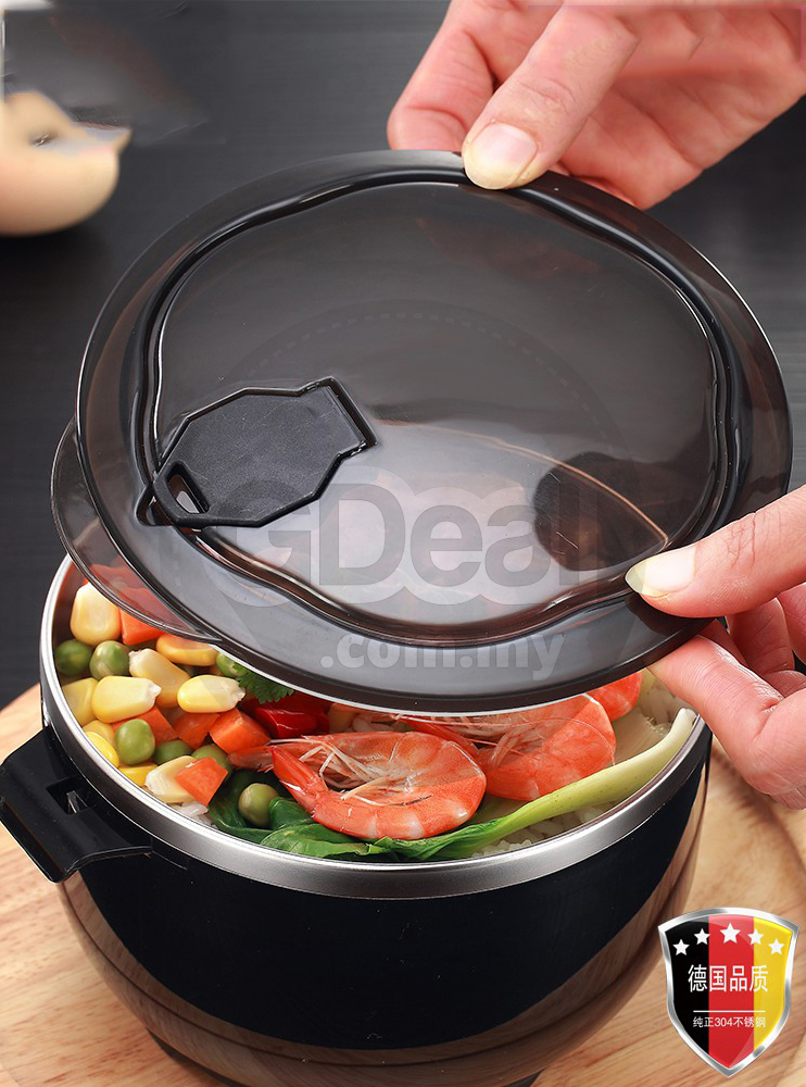 Germany 304 Stainless Steel Lunch Box by Gdeal ( 4 Colors)
