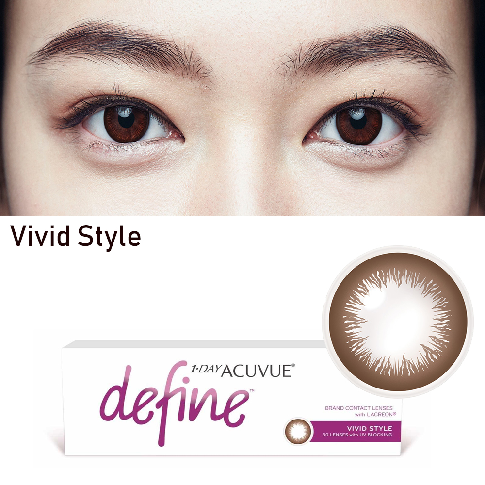 Acuvue Define Contact Lens / Box 1-Day - 30 Piecies (5 Colors)