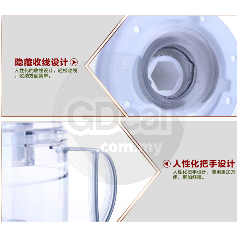 Gdeal Garlic Ginger Meat Chopper Food Supplement Cooking