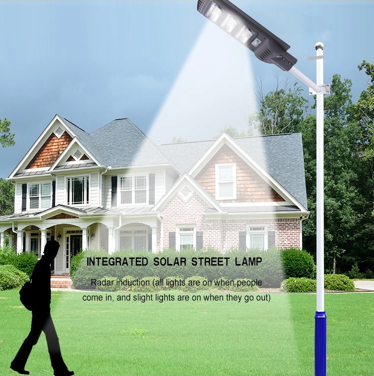 [Ix] Outdoor Ip67 30watt 60watt 90watt 120watt LED Solar Street Lamp