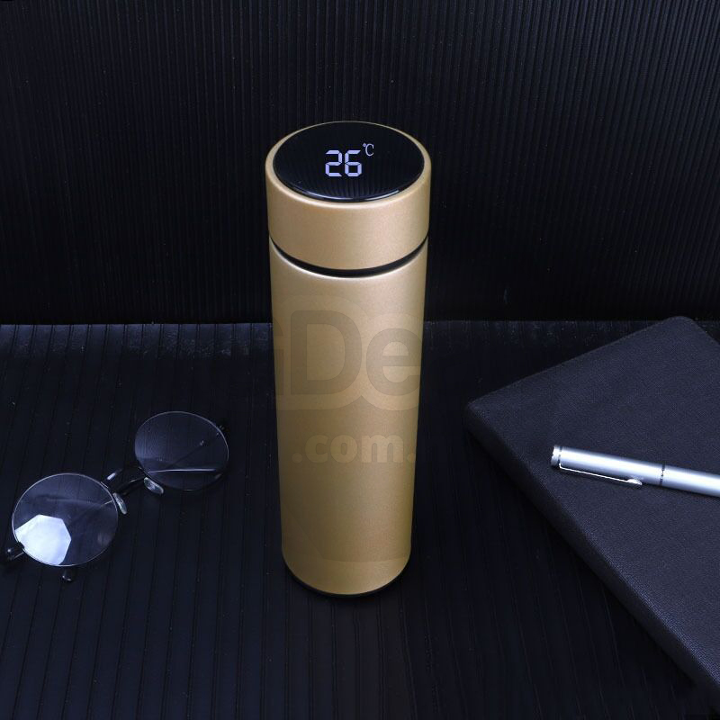 GTE 304 Stainless Steel Smart Insulation Vacuum Cup 500ml (Black)