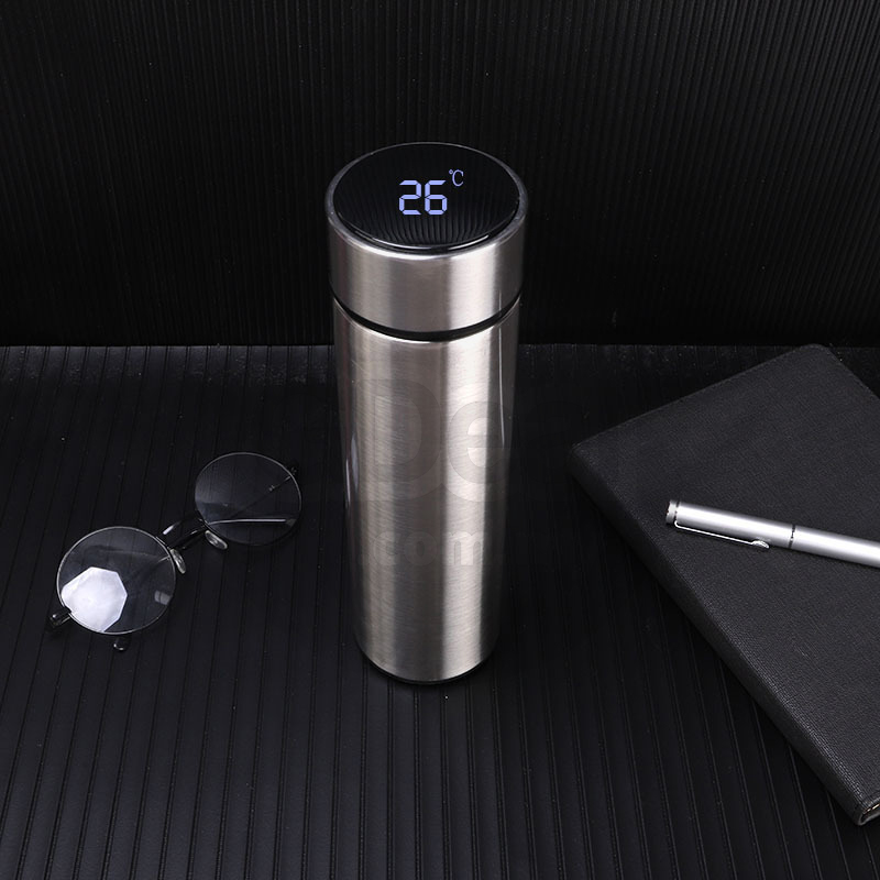 GTE 304 Stainless Steel Smart Insulation Vacuum Cup 500ml (Black)