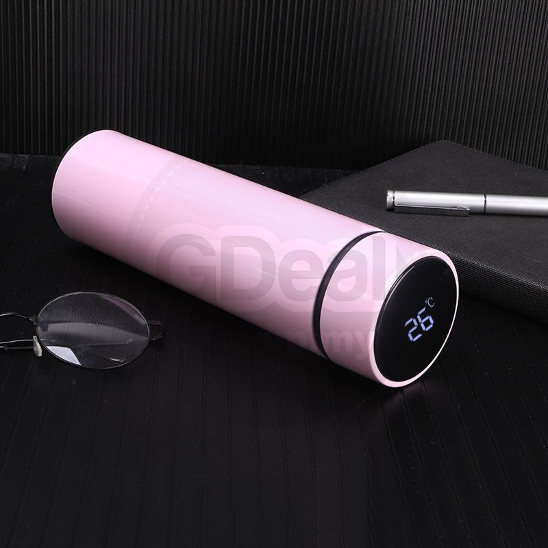 GTE 304 Stainless Steel Smart Insulation Vacuum Cup 500ml (Black)
