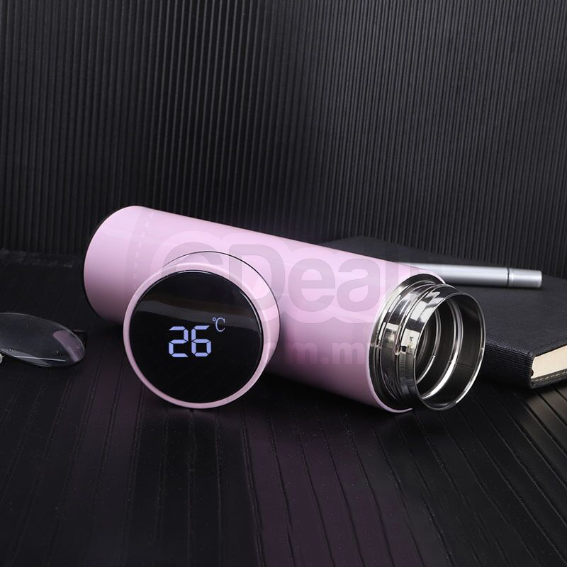 GTE 304 Stainless Steel Smart Insulation Vacuum Cup 500ml (Black)