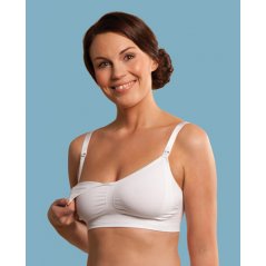 CARRIWELL Seamless Nursing Bra Black L