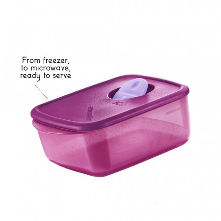 Tupperware, Kitchen, New Tupperware Premiaglass Premia Glass Container  Set Of 2 Bordeaux Red Seals