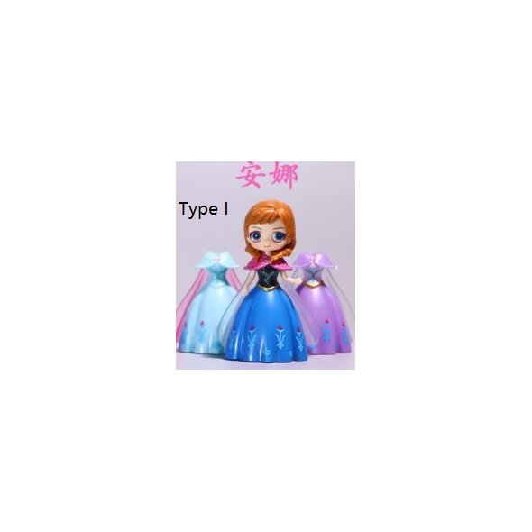 Disney Princess Toys Frozen Elsa Cinderella Ariel Alice Magic Clip Dress  Clothes Change Figures Dolls