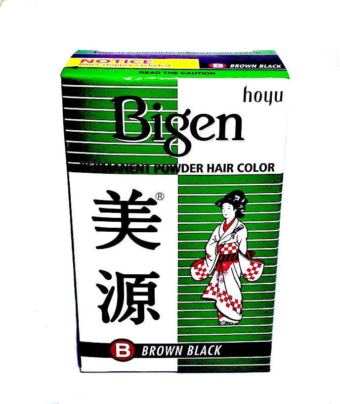 Buy Bigen Permanent Powder Hair Dye B Brown X 3 Box Eromman