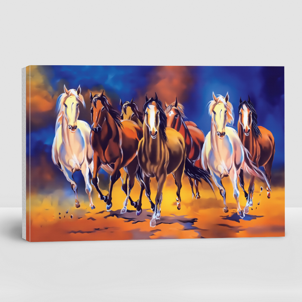 Buy Significance of Seven Horse Painting | eRomman