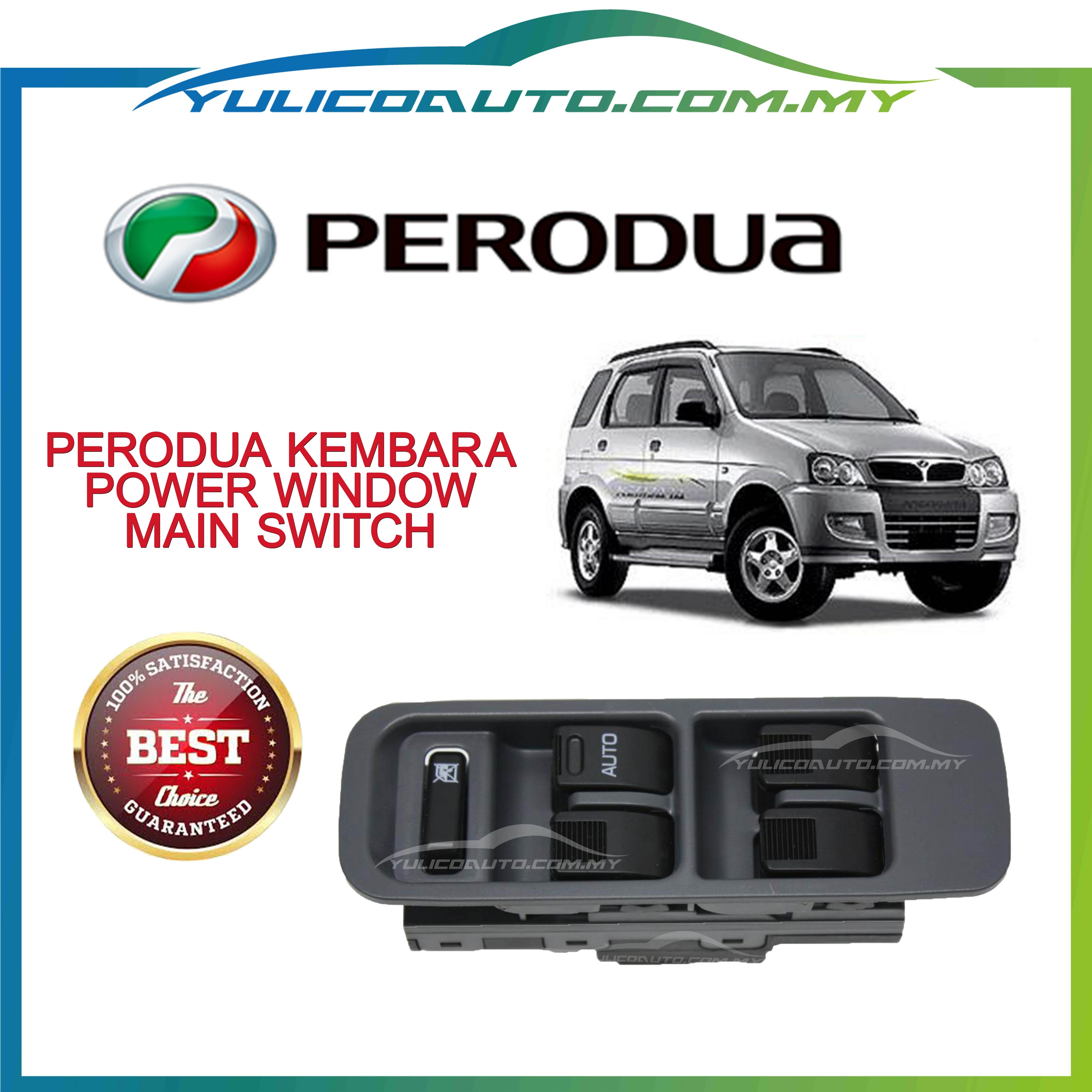 Buy OEM Perodua Kembara Power Window Main Switch (without housing