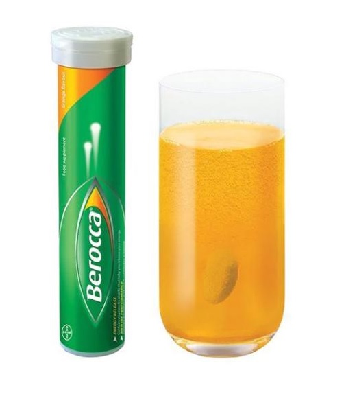 Buy Bayer Berocca Orange Effervescent Tablets (30's) | eRomman