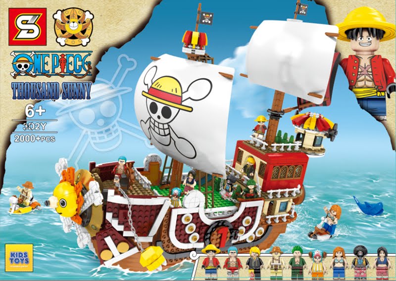 Buy SY Thousand Sunny Luffy Ship Huge Boat Model | eRomman