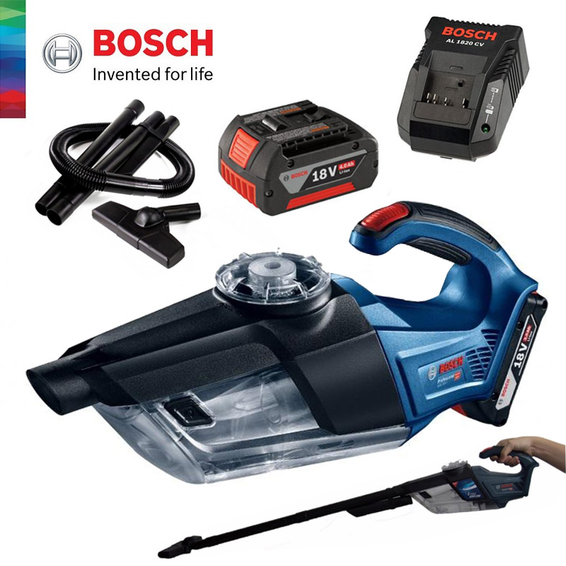 Аккумулятор для вертикального пылесоса bosch. Bosch Gas 18 v-li 06019c6100. Bosch Gas 18. Пылесос Bosch Gas 18v. Bosch all 18v Vacuum.