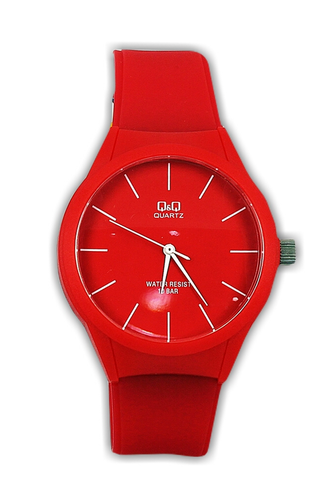 Buy Q Q Watch By Citizen Vr28j010y Colorful Analogue Red Eromman